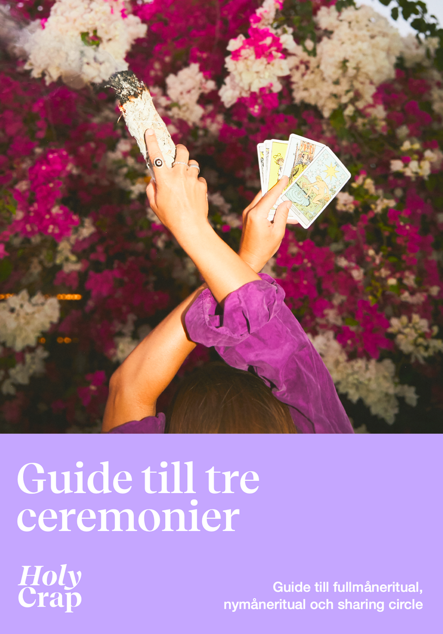 E-book: Guide till tre ceremonier (nymåne, fullmåne och sharing circle)