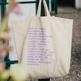 Holy Crap Tote Bag in organic cotton